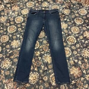 Joe's Jeans Size 36X34 Men's The Asher Slim Fit Heues Blue Denim 5 Pocket Denim